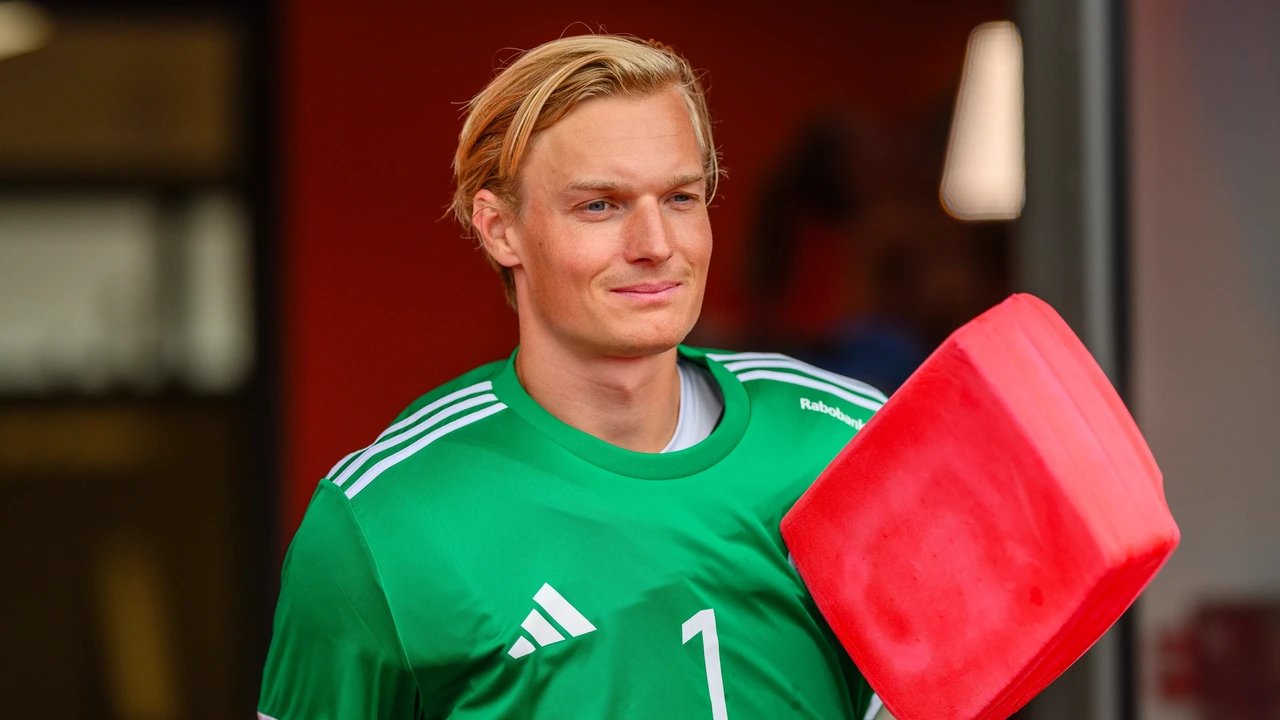 Persbeeld bij: Hockeykeeper Visser stopt bij Oranje, wil meer tijd voor kind dat op komst is